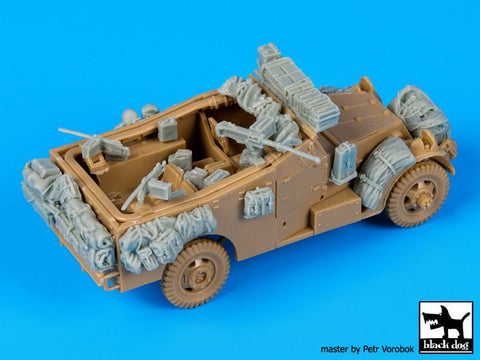 ブラックドッグ T72074 1/72 M3 スカウトカー アクセサリーセット ( イタレリ用)