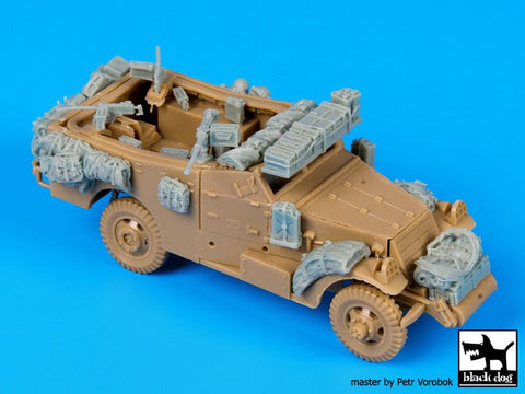 ブラックドッグ T72074 1/72 M3 スカウトカー アクセサリーセット ( イタレリ用)