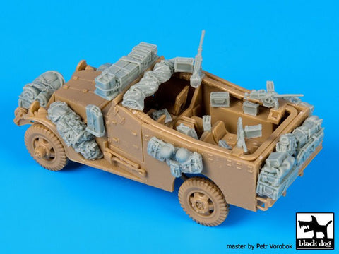 ブラックドッグ T72074 1/72 M3 スカウトカー アクセサリーセット ( イタレリ用)