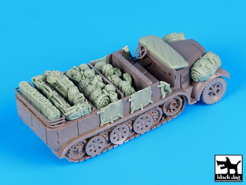 ブラックドッグ T72078 1/72 Sd.Kfz 7 アクセサリーセット ( レベル用)