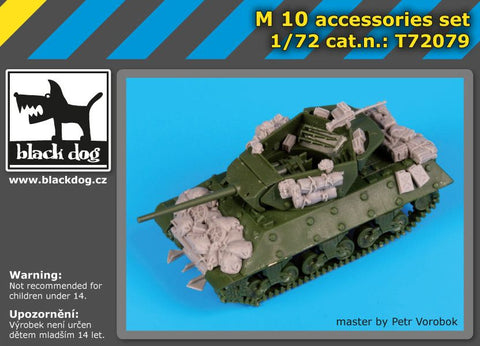 ブラックドッグ T72079 1/72 M-10 アクセサリーセット ( ユニモデル用)