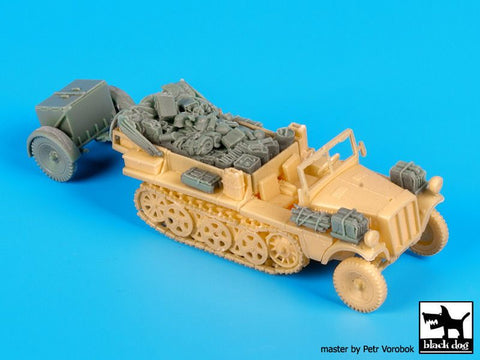 ブラックドッグ T72080 1/72 Sd.Kfz 10 & Sd.Ah.32 アクセサリーセット ( MK 72用)