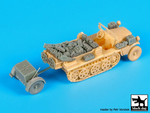 ブラックドッグ T72080 1/72 Sd.Kfz 10 & Sd.Ah.32 アクセサリーセット ( MK 72用)