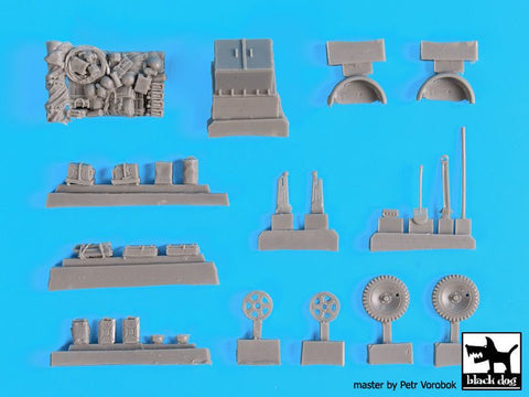 ブラックドッグ T72080 1/72 Sd.Kfz 10 & Sd.Ah.32 アクセサリーセット ( MK 72用)