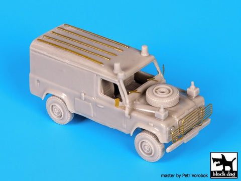 ブラックドッグ T72081 1/72 ランドローバー 110 ディフェンダー コンプリートキット