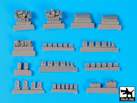 ブラックドッグ T72082 1/72 アメリカ軍 ジープ アクセサリーセット ( ドラゴン用)