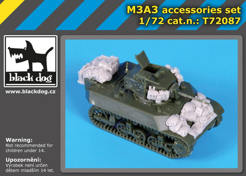 ブラックドッグ T72087 1/72 M3A3 アクセサリーセット ( S -model用)