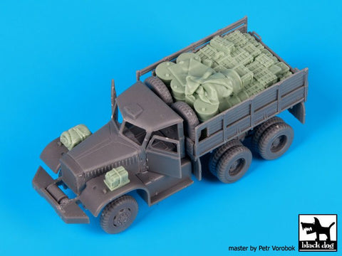 ブラックドッグ T72089 1/72 T 968 カーゴトラック アクセサリーセット ( IBG Models用)