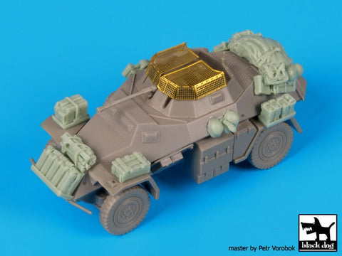 ブラックドッグ T72090 1/72 Sd.Kfz 222 アクセサリーセット ( ドラゴン用)