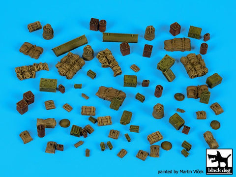 ブラックドッグ T72091 1/72 ブリティッシュ WWII 装備品 アクセサリーセット