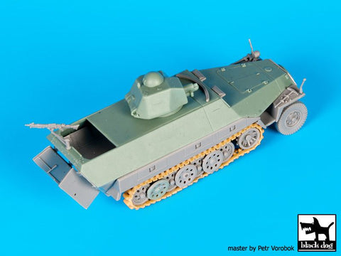 ブラックドッグ T72093 1/72 Sd.Kfz.251 D型 & オチキス ターレット コンバージョンセット ( ドラゴン用)