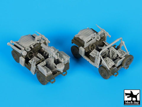 ブラックドッグ T72094 1/72 イスラエル国防軍 M-151 アクセサリーセット ( S -model用)