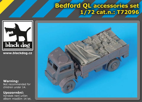 ブラックドッグ T72096 1/72 ベッドフォードQL アクセサリーセット ( IBG Models用)