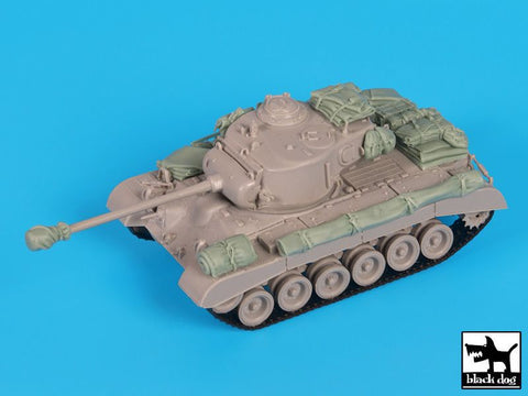 ブラックドッグ T72099 1/72 アメリカ軍 M26 パーシング アクセサリーセット ( トランぺッター用)