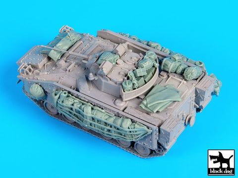ブラックドッグ T72100 1/72 イギリス軍 ウォーリア装甲戦闘車 アクセサリーセット ( トランぺッター用)