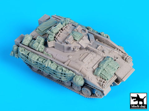 ブラックドッグ T72100 1/72 イギリス軍 ウォーリア装甲戦闘車 アクセサリーセット ( トランぺッター用)