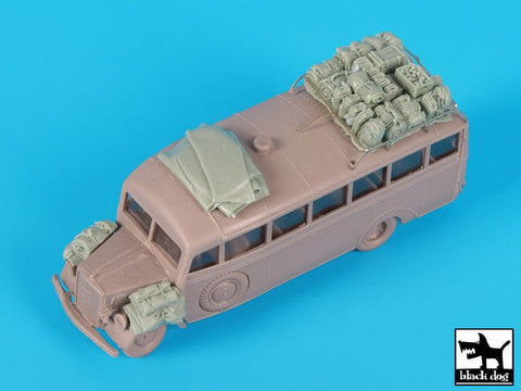 ブラックドッグ T72102 1/72 オペル・ブリッツ オムニバス アクセサリーセット ( ローデン用)