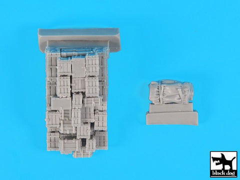 ブラックドッグ T72104 1/72 Zil 157 ソビエト 軍用 トラック アクセサリーセット ( トランぺッター用)