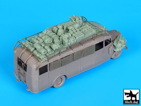 ブラックドッグ T72105 1/72 オペル3.6-47 オムニバス シュタブワーゲン用 アクセサリーセット ( ローデン用)