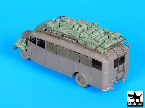 ブラックドッグ T72105 1/72 オペル3.6-47 オムニバス シュタブワーゲン用 アクセサリーセット ( ローデン用)