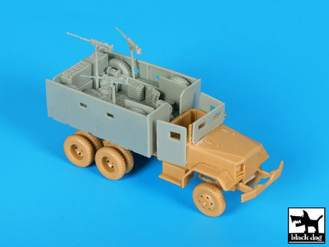 ブラックドッグ T72107 1/72 M 35 ガン トラック コンバージョンセット ( アカデミー用)