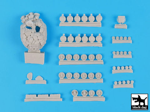 ブラックドッグ T72108 1/72 M 48 ベトナム戦争 アクセサリーセット ( イタレリ用)