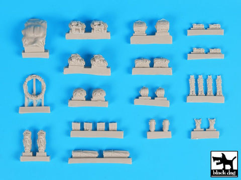 ブラックドッグ T72110 1/72 M1A2 TUSK アクセサリーセット ( タイガーモデル用)