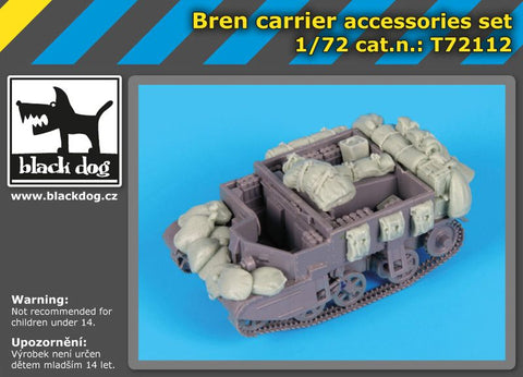 ブラックドッグ T72112 1/72 ブレン キャリア アクセサリーセット ( IBG Models用)