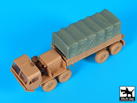 ブラックドッグ T72115 1/72 M 977 カーゴ トラック キャンバス アクセサリーセット ( アカデミー用)