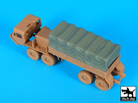 ブラックドッグ T72115 1/72 M 977 カーゴ トラック キャンバス アクセサリーセット ( アカデミー用)