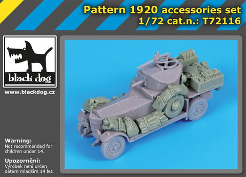ブラックドッグ T72116 1/72 パターン1920 アクセサリーセット ( ローデン用)