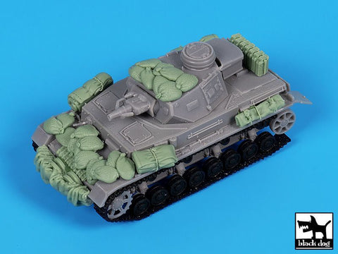 ブラックドッグ T72123 1/72 IV号戦車 アクセサリーセット ( ドラゴン用)