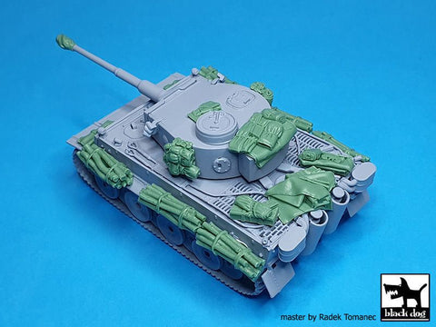 ブラックドッグ T72130 1/72 タイガー I アクセサリーセット (ドラゴン用)