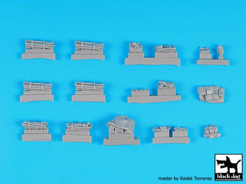 ブラックドッグ T72130 1/72 タイガー I アクセサリーセット (ドラゴン用)