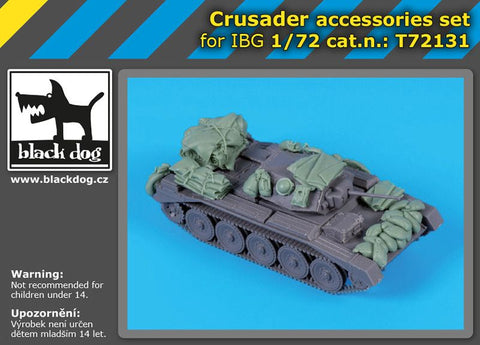 ブラックドッグ T72131 1/72 クルセイダー アクセサリーセット (IBGモデルス用)