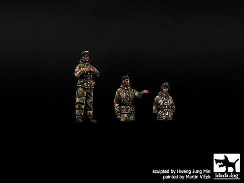 ブラックドッグ T72137 1/72 ドイツ WW II 戦車 クルー (汎用)