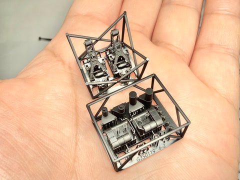 MUYIモデル G350119 1/350 ドイツ海軍のシャルンホルストクレーン