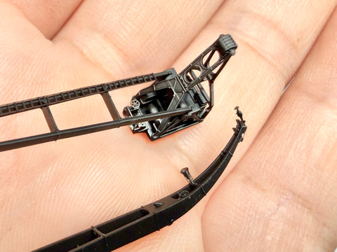 MUYIモデル G350119 1/350 ドイツ海軍のシャルンホルストクレーン