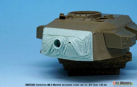 DEFモデル DM35096 1/35 センチュリオン Mk.3 防盾・キャンバスカバーセット (AFVクラブ用)