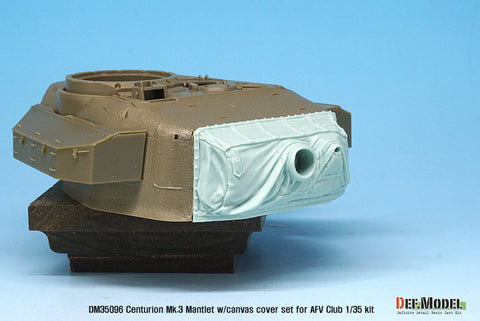 DEFモデル DM35096 1/35 センチュリオン Mk.3 防盾・キャンバスカバーセット (AFVクラブ用)