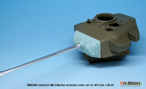 DEFモデル DM35096 1/35 センチュリオン Mk.3 防盾・キャンバスカバーセット (AFVクラブ用)