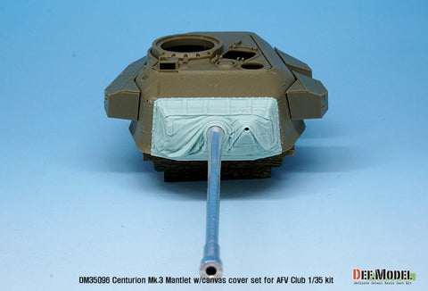 DEFモデル DM35096 1/35 センチュリオン Mk.3 防盾・キャンバスカバーセット (AFVクラブ用)