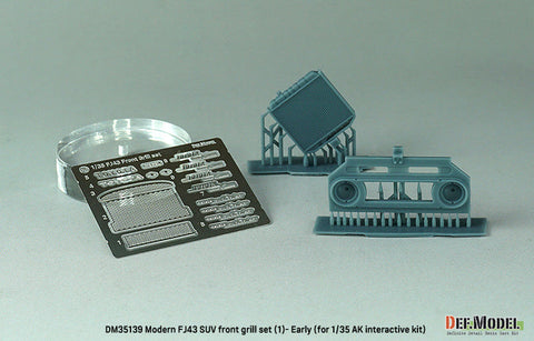 DEFモデル DM35139 1/35 FJ43 ランドクルーザー グリルセット(1用) 初期型 (AKインタラクティブ用)