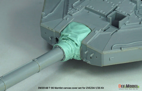 DEFモデル DM35148 1/35 ロシア T-90 防盾キャンバスカバーセット (ズベズダ用)