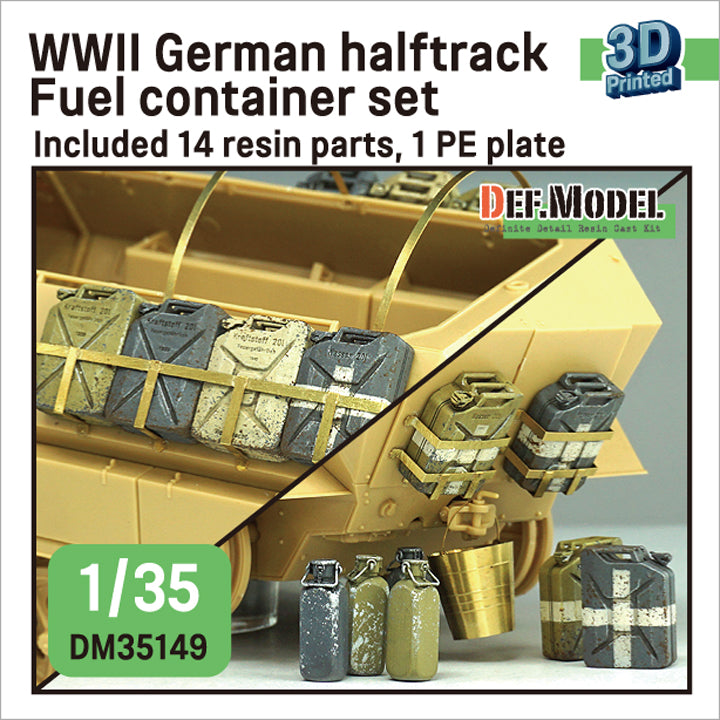 DEFモデル DM35149 1/35 WWII ドイツ Sd.Kfz.251C/D型 燃料用