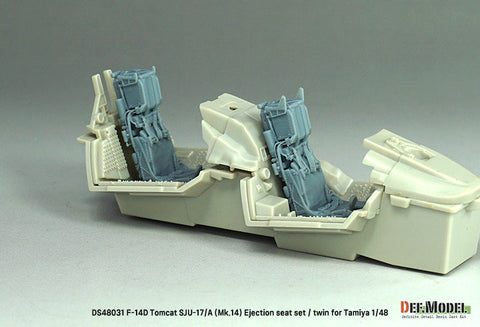 DEFモデル DS48031 1/48 F-14D トムキャット SJU-17/A (Mk.14用) イジェクションシート(タミヤ用)