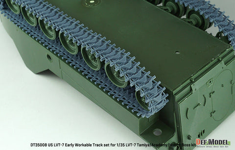 DEFモデル DT35008 1/35 アメリカ LVT-7 初期型 可動履帯セット(各社対応)