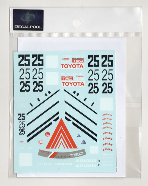デカールプール DP163 1/24 トヨタ レビン AE92 アドバン Gr. A 1992 (ビーマックス用)