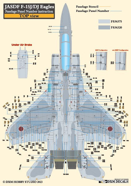 DXM 1/48 31-4264 航空自衛隊 F-15J/DJ アグレッサー Vol.1