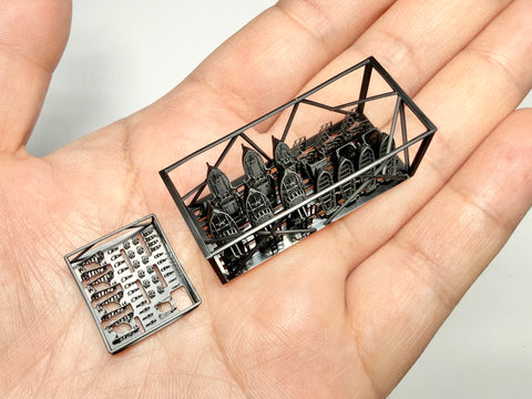 MUYIモデル G700121 1/700 ドイツ海軍シャルンホルスト船上ボート